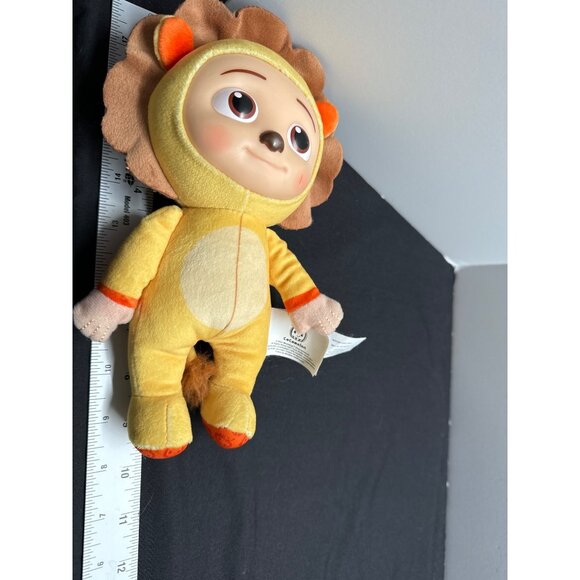 CoComelon JJ In Lion Costume Plush Doll Stuffed Animal Toy Hard Face 10” For Kid - Picture 4 of 5